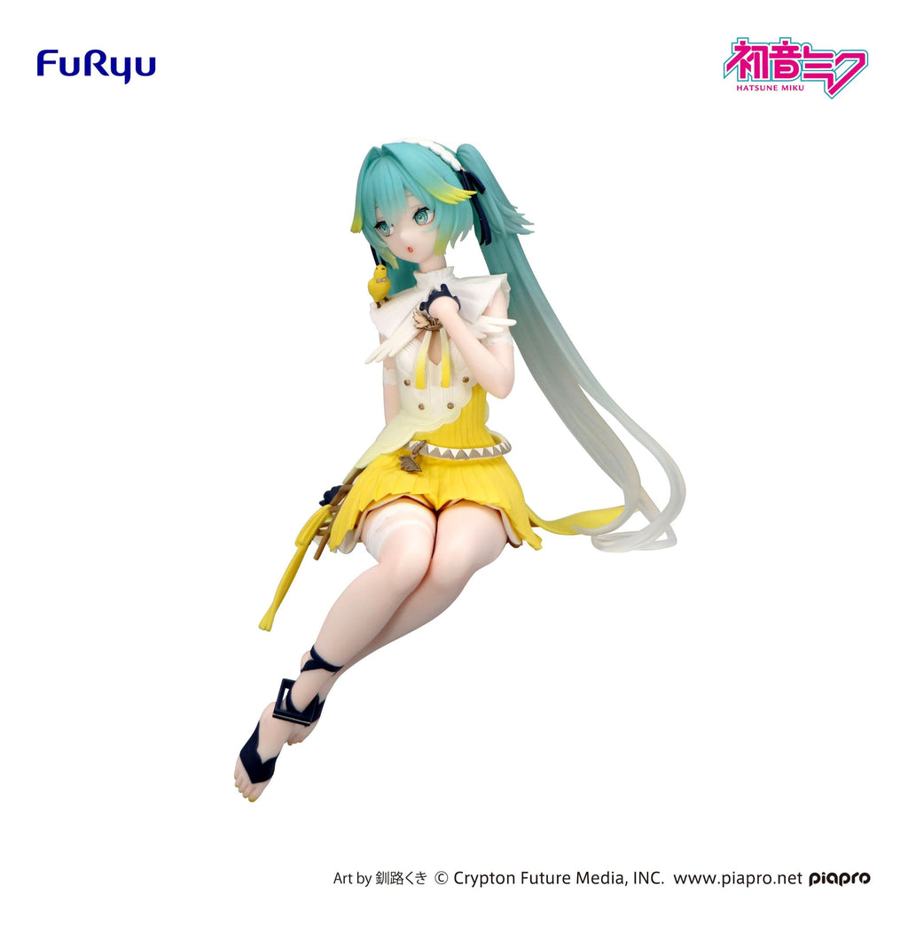 Hatsune Miku Noodle Stopper PVC Statue Canary Bird heo Exclusive 14 cm – FuRyu